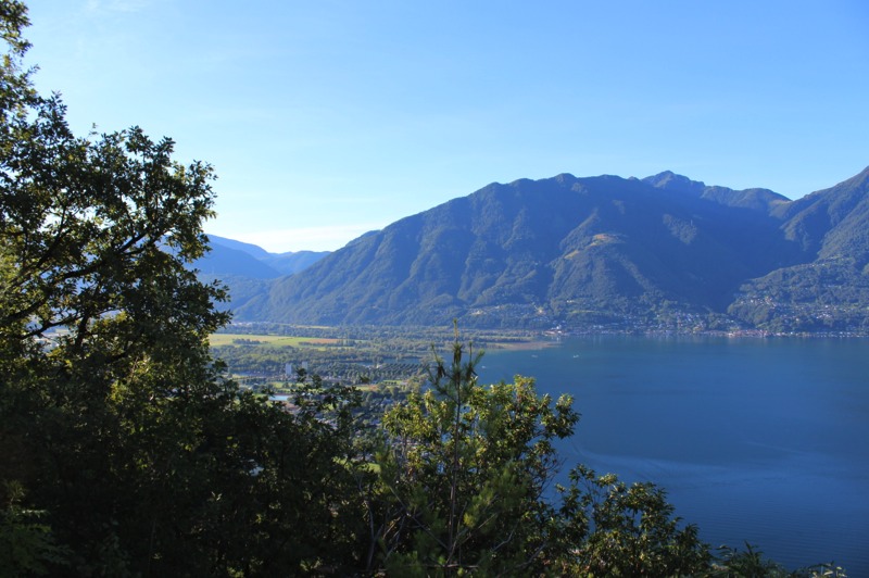 Tessin Rundblick Lago Maggiore